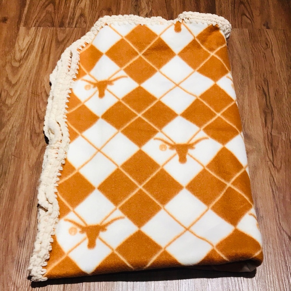 Texas Longhorns Project Linus Blanket Throw